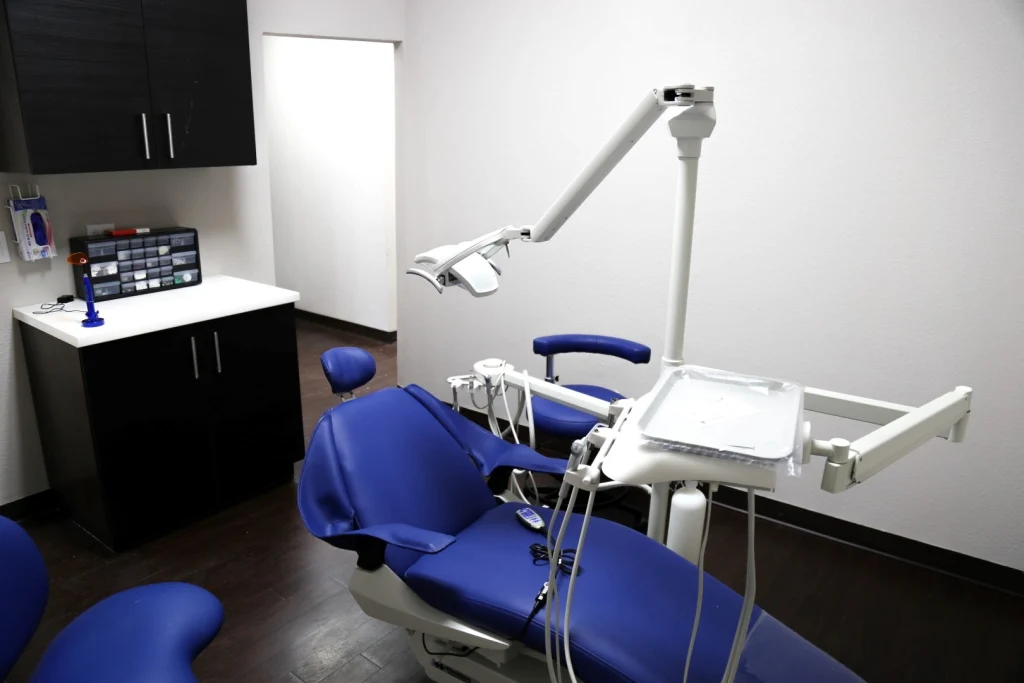 A treatment room at Valley Ranch Family Dentistry